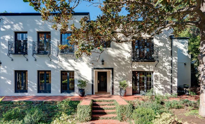 Exquisite French Colonial Home for sale in Los Feliz, Los Angeles. Top Hancock Park Realtor Blog.