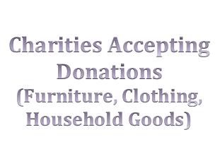 Charities acepting donations