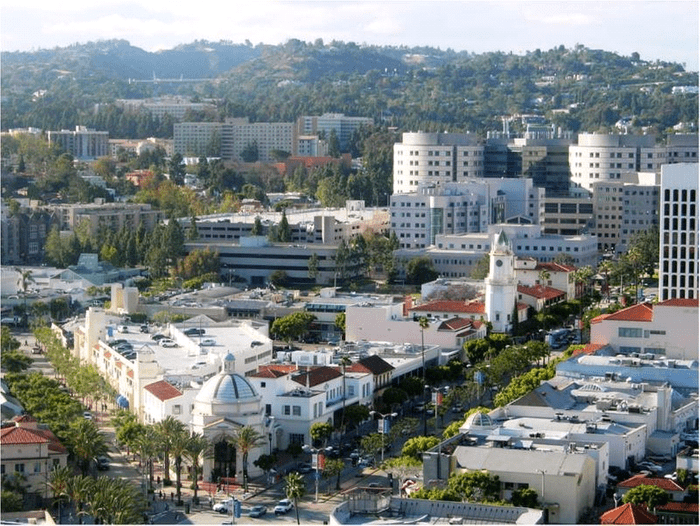 Aerial View of Westwood