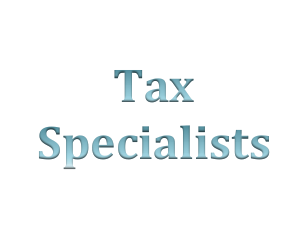 Tax Specialists