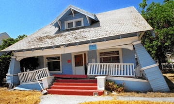 Earthquake Damaged Home Craftsman | Hancock Park, Los Angeles Real Estate Blog