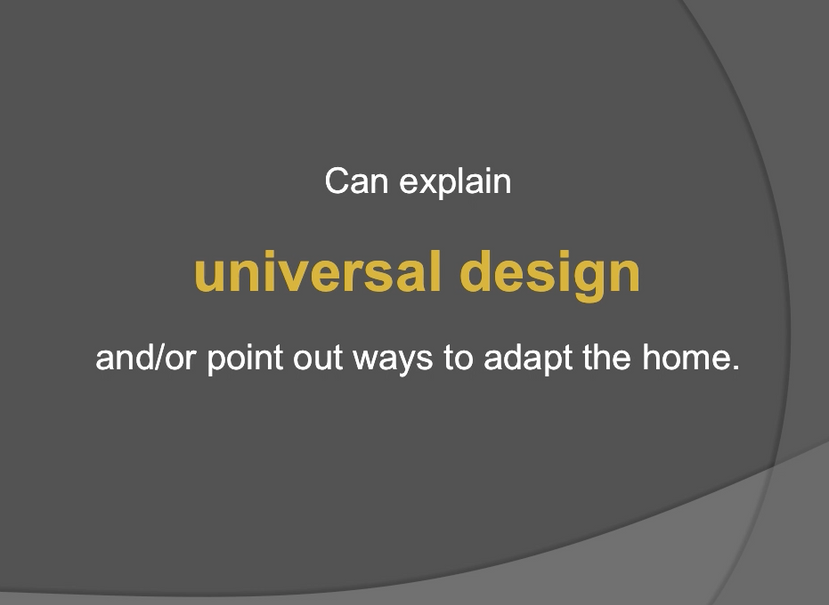 Universal design