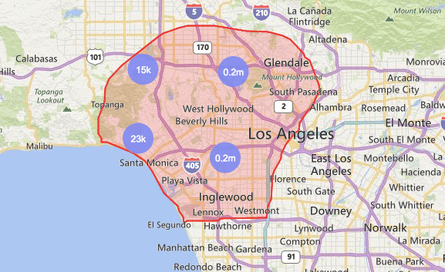 Map of Los Angeles