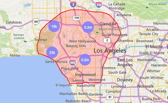 Map of Los Angeles