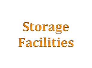 Storgage Facilities